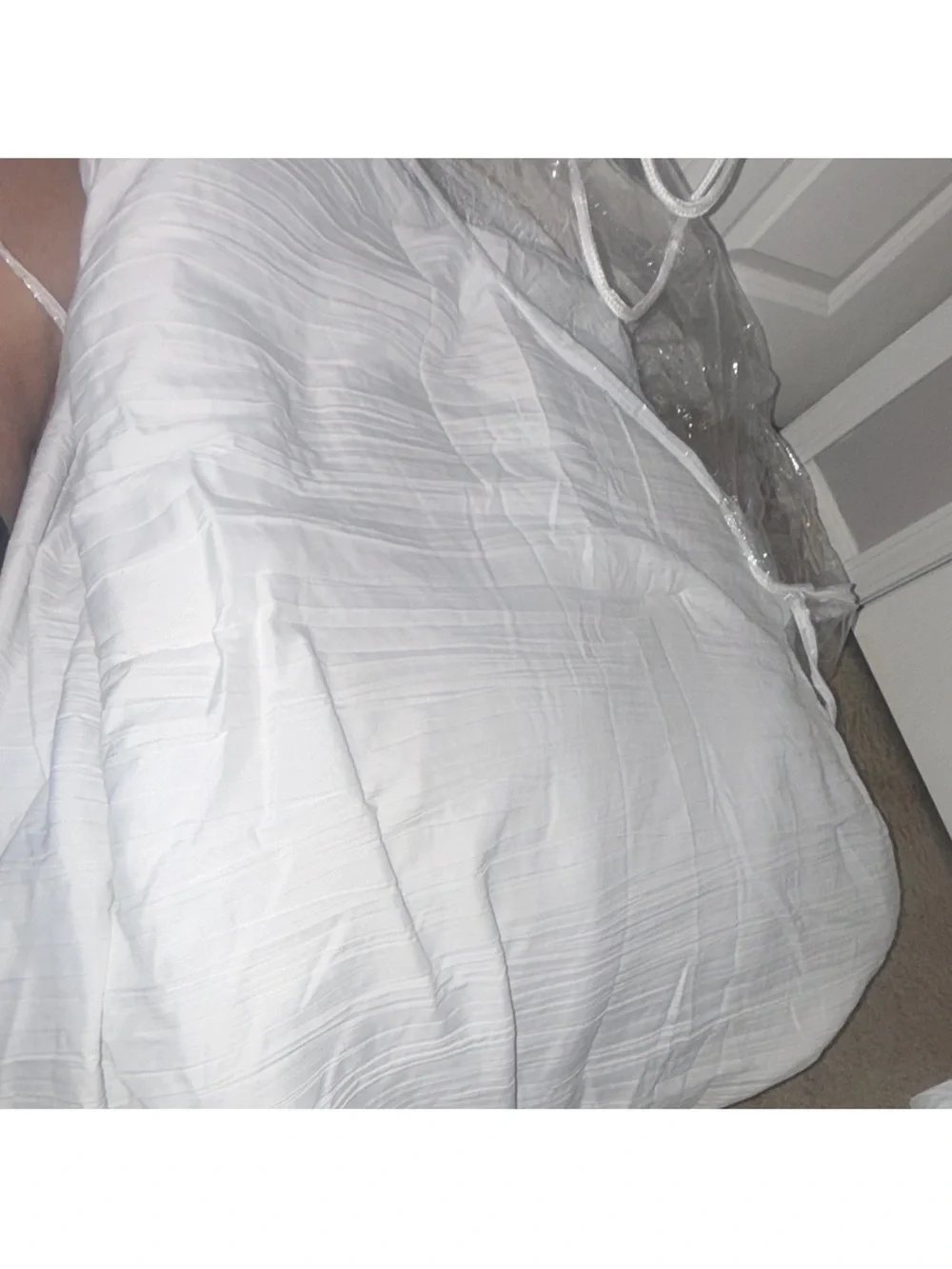 White Queen size comforter